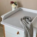 Saltea pentru masa de infasat 50 x70 cm, gri (1)